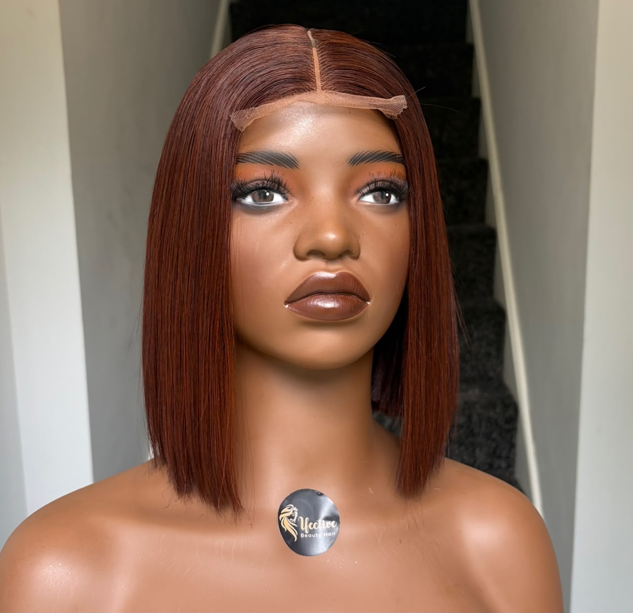 Burnt Orange 10" 2x6 closure 250g - Image 3